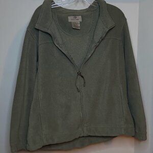 Mossy Oak Olive green fleece, size XL
